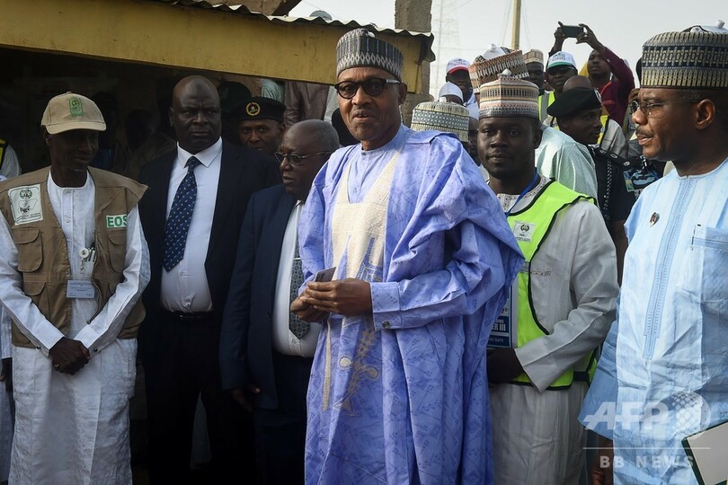 ナイジェリア大統領選、現職ブハリ氏が再選