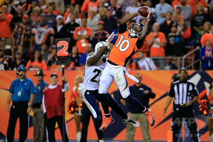 TDパス最多記録のマニング率いるブロンコス、チャージャーズ下す