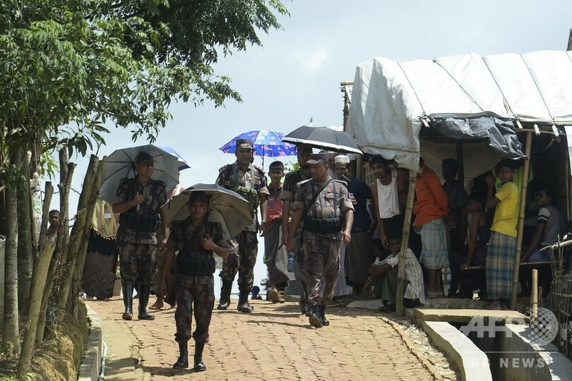 バングラに避難のロヒンギャ、ミャンマー帰還拒否 車を用意も誰も乗らず
