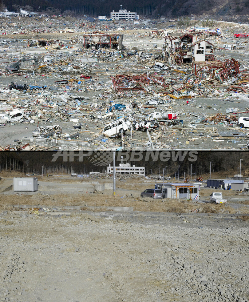 【写真特集】東日本大震災、被災地の震災直後と今