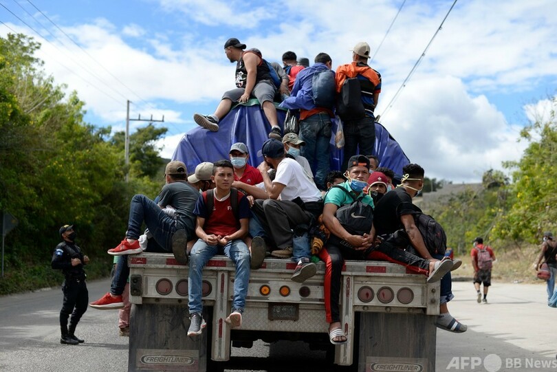 グアテマラ入りのホンジュラス移民 9000人に メキシコ経由で米目指す 写真12枚 国際ニュース Afpbb News