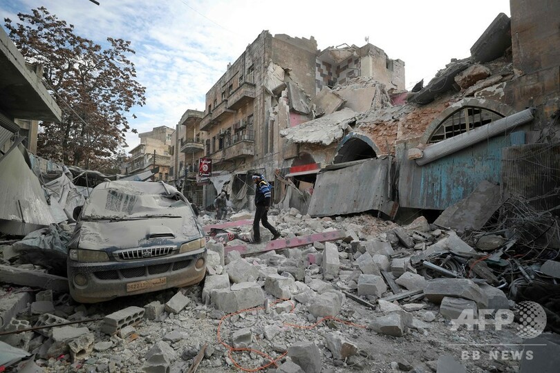 ロシアが停戦発表のシリアで戦闘激化 市民18人死亡の情報