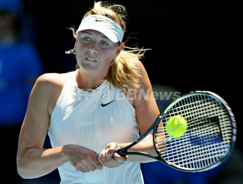 シャラポワ イワノビッチ降し全豪初制覇