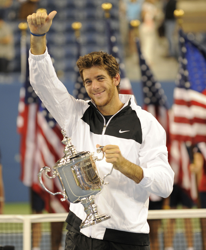 デルポトロ フェデラーを下し初優勝、全米オープンテニス 写真30枚