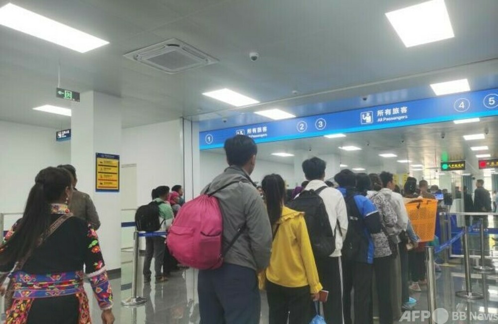 中越国境の金水河道路検問所の開放拡大