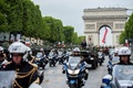 フランス・パリのシャンゼリゼ通りで行われたフランス革命記念日の軍事パレード（2019年7月14日撮影）。(c)Eliot BLONDET / POOL / AFP