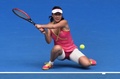 中国女子テニスの彭帥選手（2015年1月25日撮影、資料写真）。(c)MAL FAIRCLOUGH / AFP