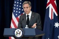 米首都ワシントンで記者会見するアントニー・ブリンケン国務長官（2022年12月6日撮影）。(c)SAUL LOEB / AFP
