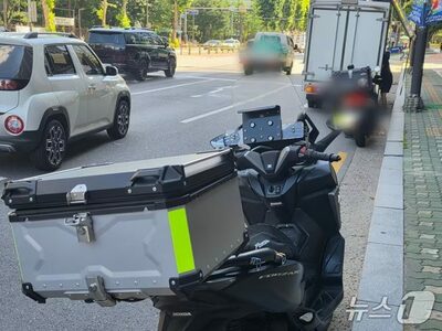 韓国でバイクの違法駐車に「過料」…配達員「短時間でも摘発の恐れ」