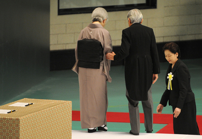 67回目の全国戦没者追悼式、日本武道館