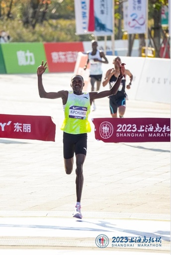 2023上海マラソン 男子はケニア選手が優勝
