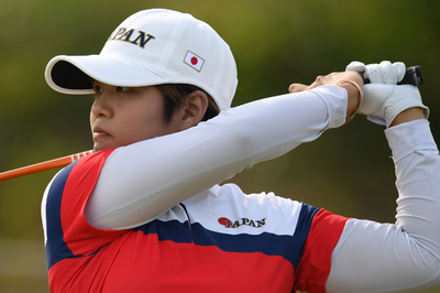 野村、メダルに1打届かず4位タイに終わる 朴仁妃が金メダル