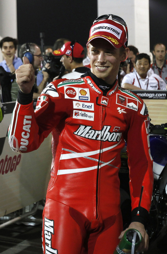 ストーナーがポールポジション獲得、MotoGP開幕戦