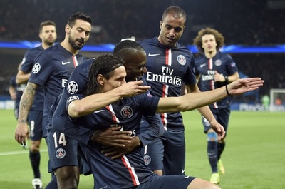 PSG、開始直後のゴールで16強入り決める 欧州CL