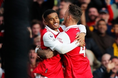 アーセナル大勝 今季リーグ戦初出場のネルソンが2得点