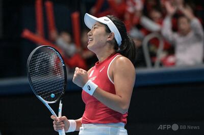 内島萌夏が世界3位ペグラから金星 マドリードOP16強入り