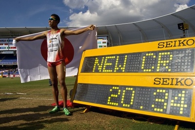 サニブラウンが大会新で200mも優勝、世界ユース選手権