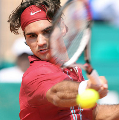 ＜男子テニス モンテカルロ・オープン2007＞フェデラー フェレールを降し準決勝へ - モナコ
