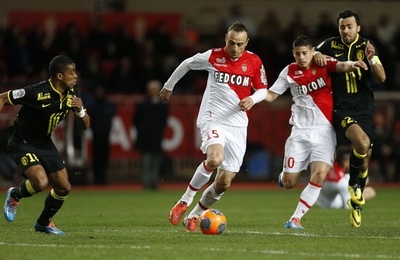 モナコとリール、ドローで勝ち点1を分け合う