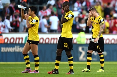 ドルトムント、ケルンに敗れリーグ3連敗