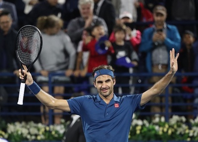 フェデラーがドバイ選手権4強、通算100勝目まであと2勝