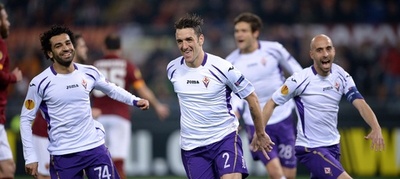 フィオレンティーナ、ローマに快勝しベスト8 ヨーロッパリーグ