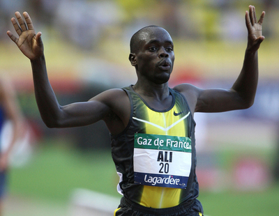 Mansoor Ali 男子1500メートルを制す