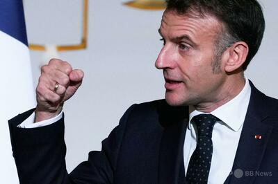 米国は同盟国を「見限り」国際ルールから離脱 マクロン氏