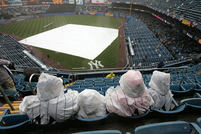 ヤンキース ブルージェイズとの開幕戦は雨天順延