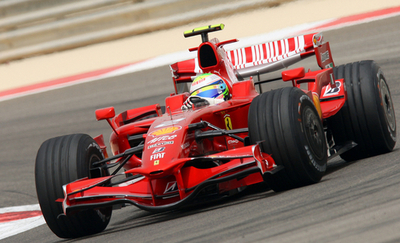 マッサ バーレーンGP・フリー走行1回目でトップタイムを記録