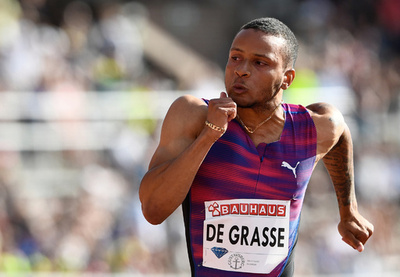 ボルトの後継者ドグラス、肉離れで世陸欠場「人生最高の状態だった」