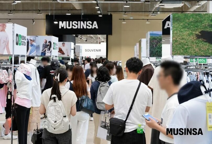 東京・原宿で開かれた「ムシンサ・ステーション」のポップアップストア＝ムシンサ提供(c)news1