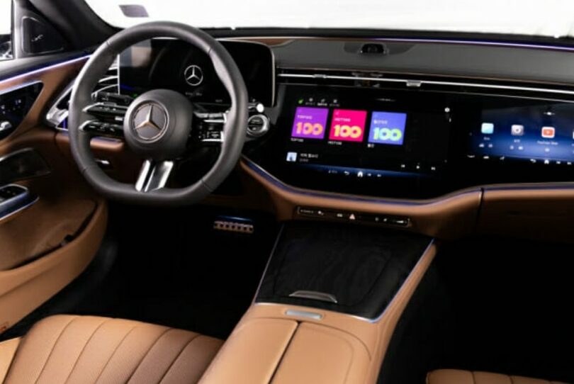 新型Eクラスに搭載されたMelon(c)KOREA WAVE