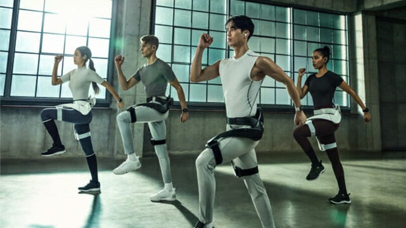 サムスン電子のウェアラブルロボット「ボットフィット」の想像図＝サムスン電子(c)KOREA WAVE