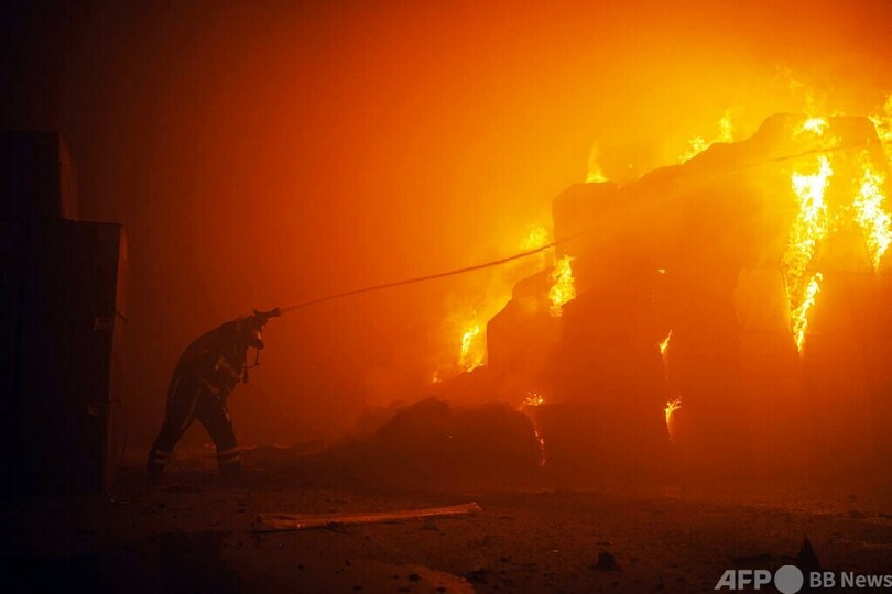 ウクライナ、ロシア無人機58機撃墜 首都への攻撃は過去最大