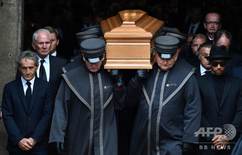 ニキ・ラウダ氏の葬儀に数千人参列、F1レジェンドに最後の別れ