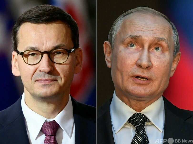 国際ニュース：AFPBB Newsポーランド首相、プーチン氏が「収容所建設」 ホロコーストの日に非難