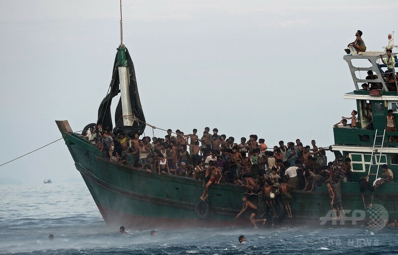 ロヒンギャなどの人身売買に関与、軍幹部ら62人に有罪判決 タイ