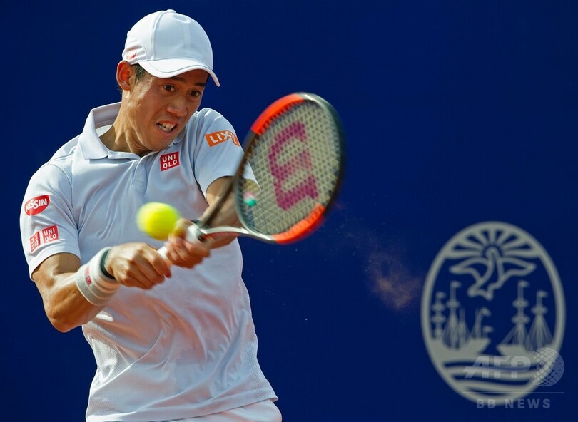 錦織が逆転で決勝進出、今季初優勝に王手 アルゼンチンOP