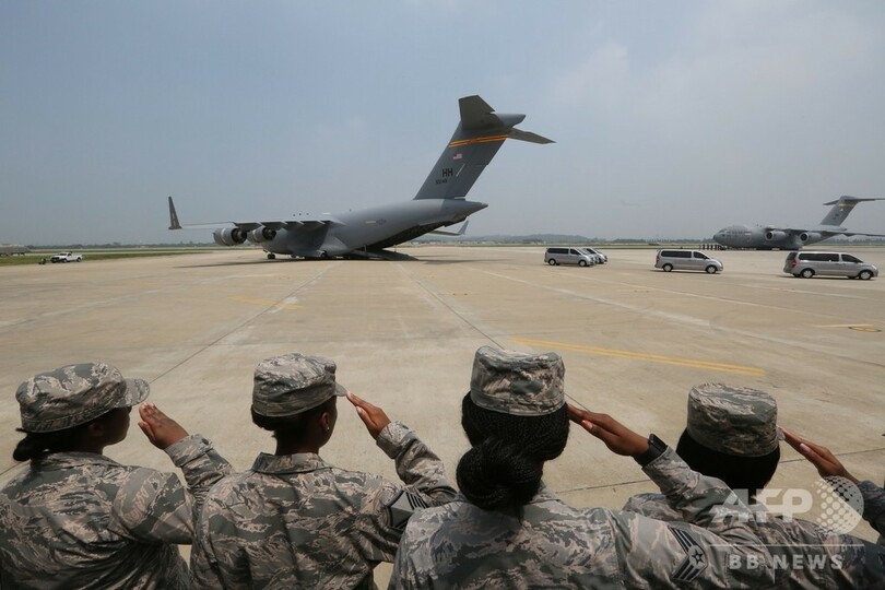 朝鮮戦争の米兵遺骨、北朝鮮が返還