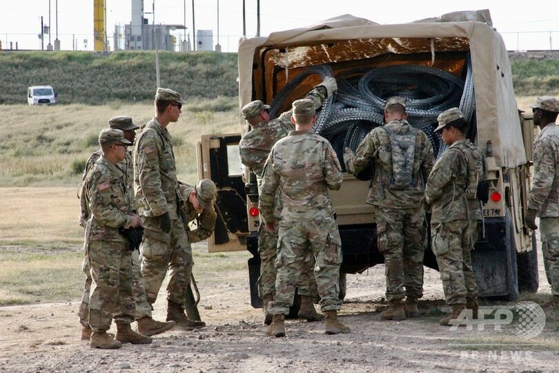 来年度もメキシコ国境に米兵配備、最大で5500人 国防総省