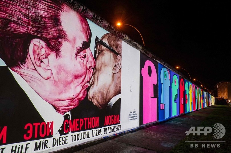 アートで刻む記憶 ベルリンの壁崩壊30年記念行事 写真18枚 国際 