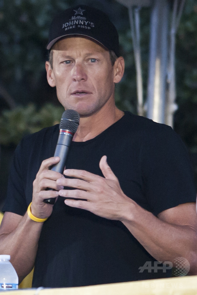 永久追放処分のアームストロング氏、慈善活動でツールに復帰 永久追放処分のアームストロング氏、慈善活動でツールに復帰