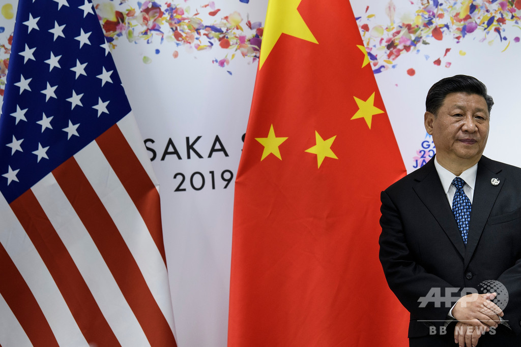 トランプ氏、中国当局の香港デモ対応を称賛 トランプ氏、中国当局の香港デモ対応を称賛