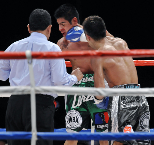 内山 12回TKO勝ちで王座奪取 写真5枚 国際ニュース：AFPBB News