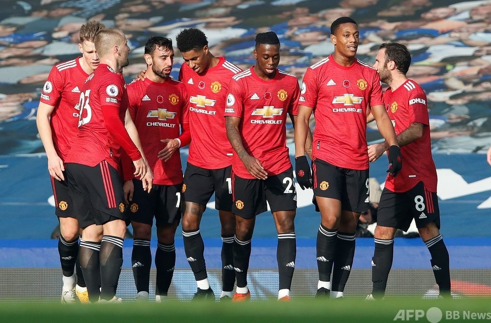 マンuがエバートンに逆転勝利 指揮官はキックオフ時間に不満 写真14枚 国際ニュース Afpbb News