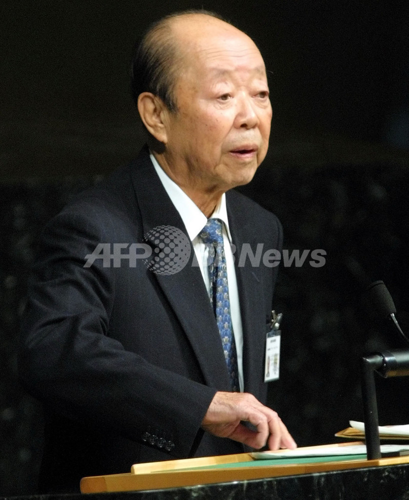 宮沢喜一元首相が死去 写真1枚 国際ニュース Afpbb News