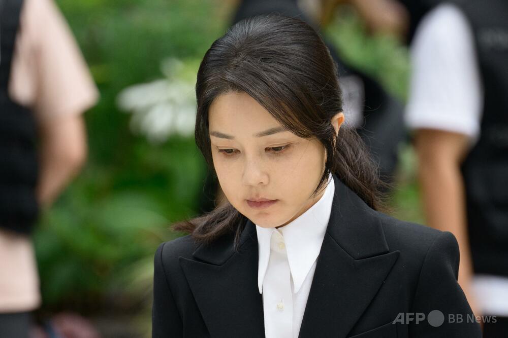 韓国前大統領の妻・金建希被告に懲役4年の2審判決 あっせん収賄などの罪