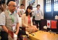 吉原由香里六段、武宮正樹九段ペア（2018年5月3日撮影）。(c)CNS/韓蘇原
