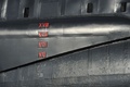英ゴスポート（Gosport）にある王立海軍潜水艦博物館（Royal Navy Submarine Museum）の港に係留された英海軍のA級潜水艦「アライアンス（HMS Alliance）号」（2014年4月3日撮影）。(c)AFP/GLYN KIRK